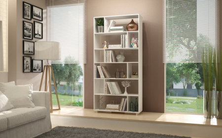 Biblioteci - Biblioteca FORM, 90x25,4x188,6 cm
