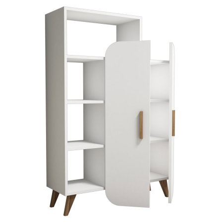 Biblioteci - Biblioteca FORM, 90x32x132 cm