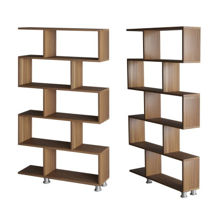 Biblioteci - Biblioteca NILUFER, 90x20x156 cm