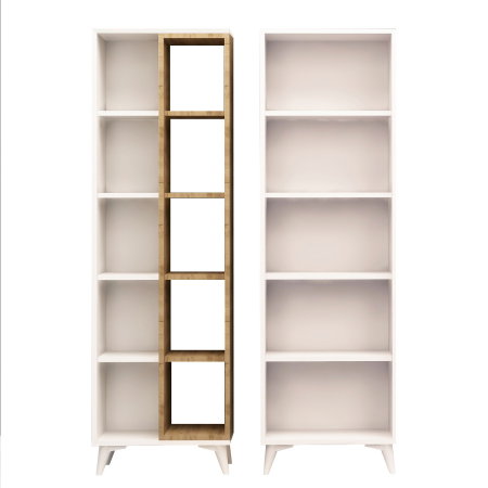 Biblioteci - Biblioteca POTENZA, 100x25x162 cm