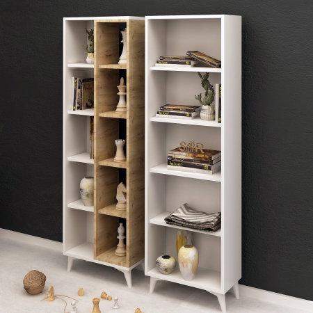 Biblioteci - Biblioteca POTENZA, 100x25x162 cm