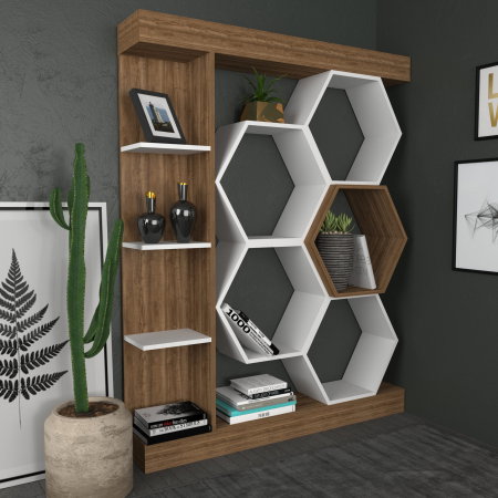 Biblioteci - Biblioteca SUENO, 140x29,6x177,4 cm