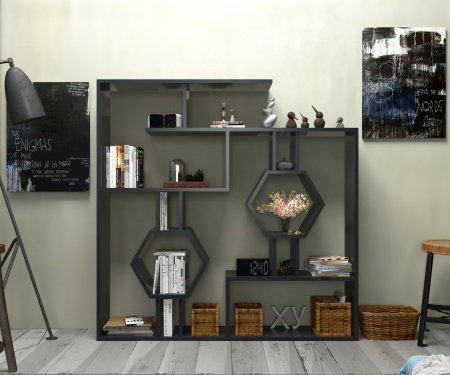 Biblioteci - Biblioteca TAMARA, 134x22x134 cm