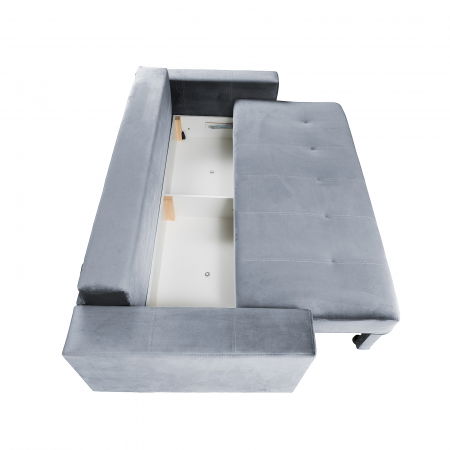 Canapea ARISSA extensibila, 3 locuri, cu arcuri, 235x110x77 cm - ExpoMob [4]