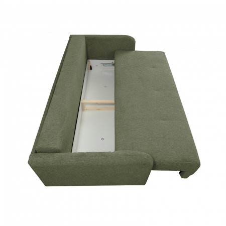 Canapea extensibila BERNA S, 3 locuri, cu arcuri si lada depozitare, 210x110x93 cm [3]