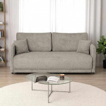 Canapea extensibila BERNA S, 3 locuri, cu arcuri si lada depozitare, 210x110x93 cm [5]