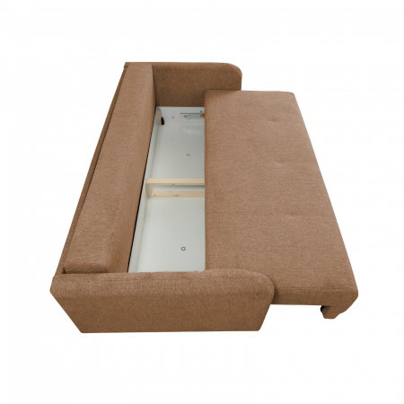 Canapea extensibila BERNA S, 3 locuri, cu arcuri si lada depozitare, 210x110x93 cm [3]