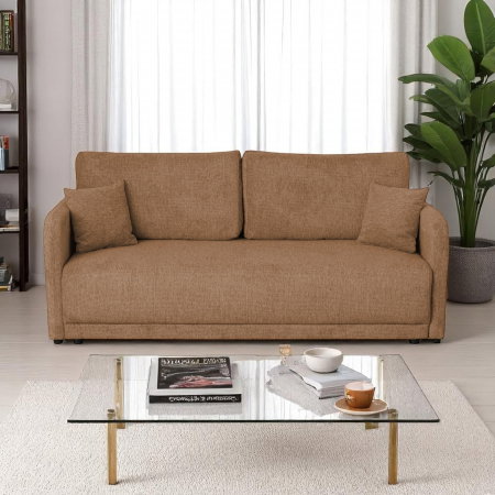 Canapea extensibila BERNA S, 3 locuri, cu arcuri si lada depozitare, 210x110x93 cm [5]