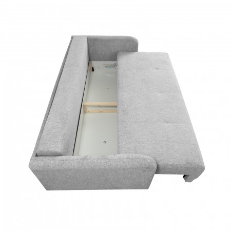 Canapea extensibila BERNA S, 3 locuri, cu arcuri si lada depozitare, 210x110x93 cm [3]