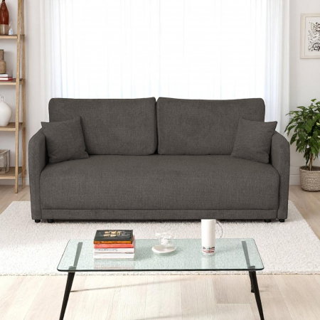 Canapea extensibila BERNA S, 3 locuri, cu arcuri si lada depozitare, 210x110x93 cm [5]