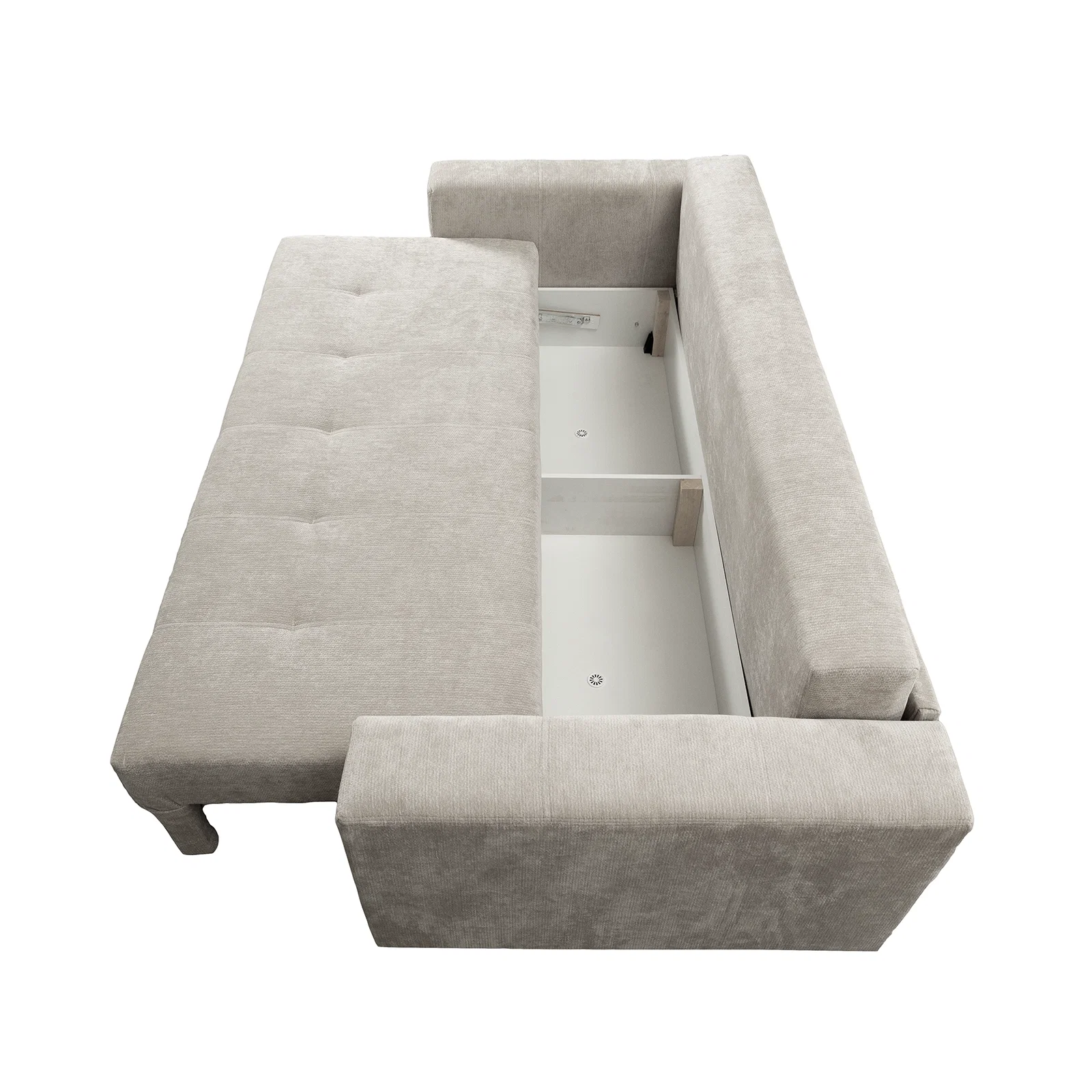 Canapele Extensibile - Canapea extensibila ARISSA, 3 locuri, cu arcuri, 235x110x77 cm - ExpoMob