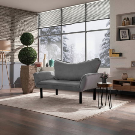 Canapele Extensibile - Canapea extensibila CHATTO, 2 locuri, 150x75x70 cm
