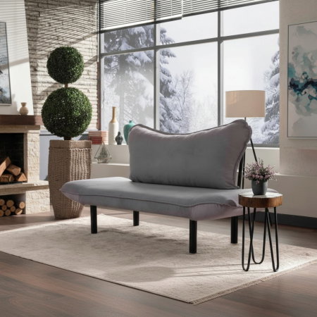 Canapele Extensibile - Canapea extensibila CHATTO, 2 locuri, 150x75x70 cm