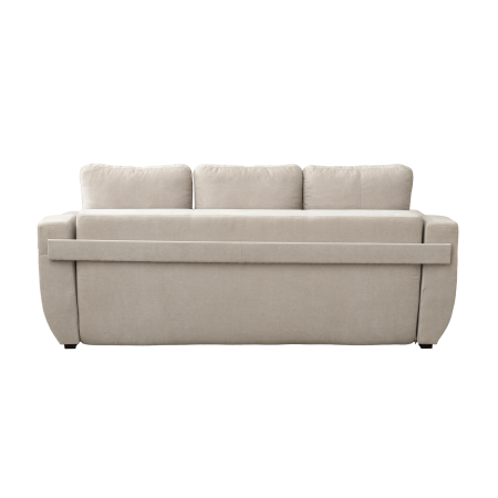 Canapea extensibila HAVANA, 3 locuri, cu arcuri si lada depozitare, bej, 240x100x100 cm [5]