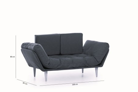 Canapea extensibila NINA, 3 locuri, 190x85x80 cm [7]