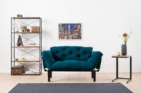 Canapea extensibila NITTA, 2 locuri, 155x70x85 cm [10]