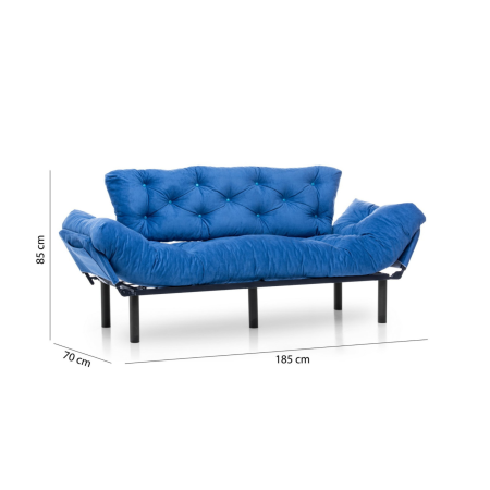 Canapea extensibila NITTA, 3 locuri, 185x70x85 cm [9]