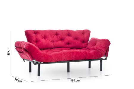 Canapea extensibila NITTA, 3 locuri, 185x70x85 cm [13]