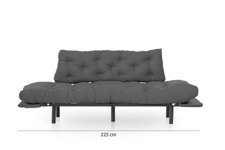 Canapea extensibila NITTA, 3 locuri, 185x70x85 cm [13]