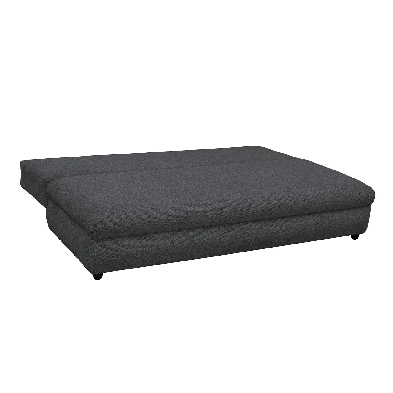 Canapea extensibila OLIMP, 3 locuri, cu arcuri si lada depozitare, bej inchis, 203x100x85 cm [3]