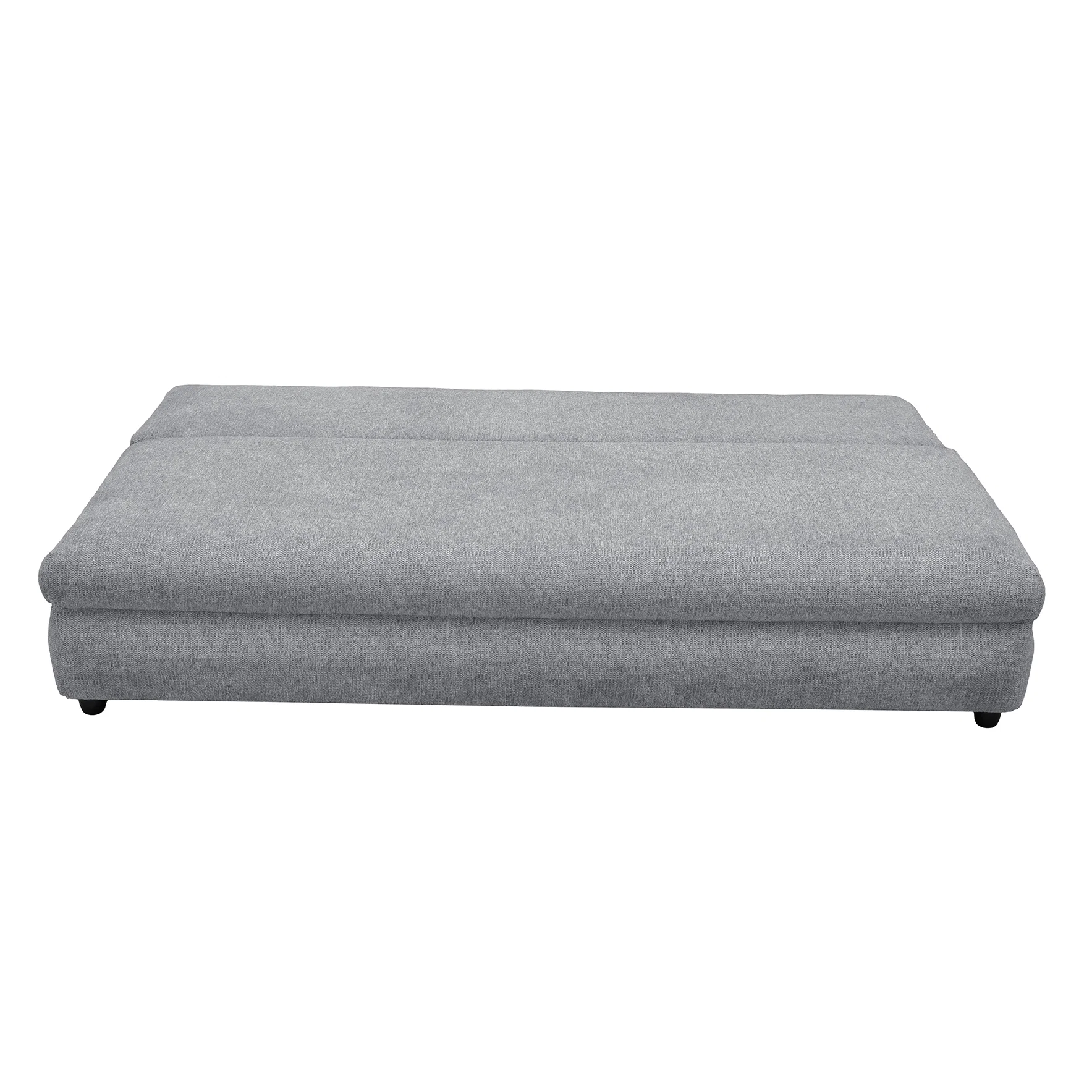 Canapea extensibila OLIMP, 3 locuri, cu arcuri si lada depozitare, bej inchis, 203x100x85 cm [2]