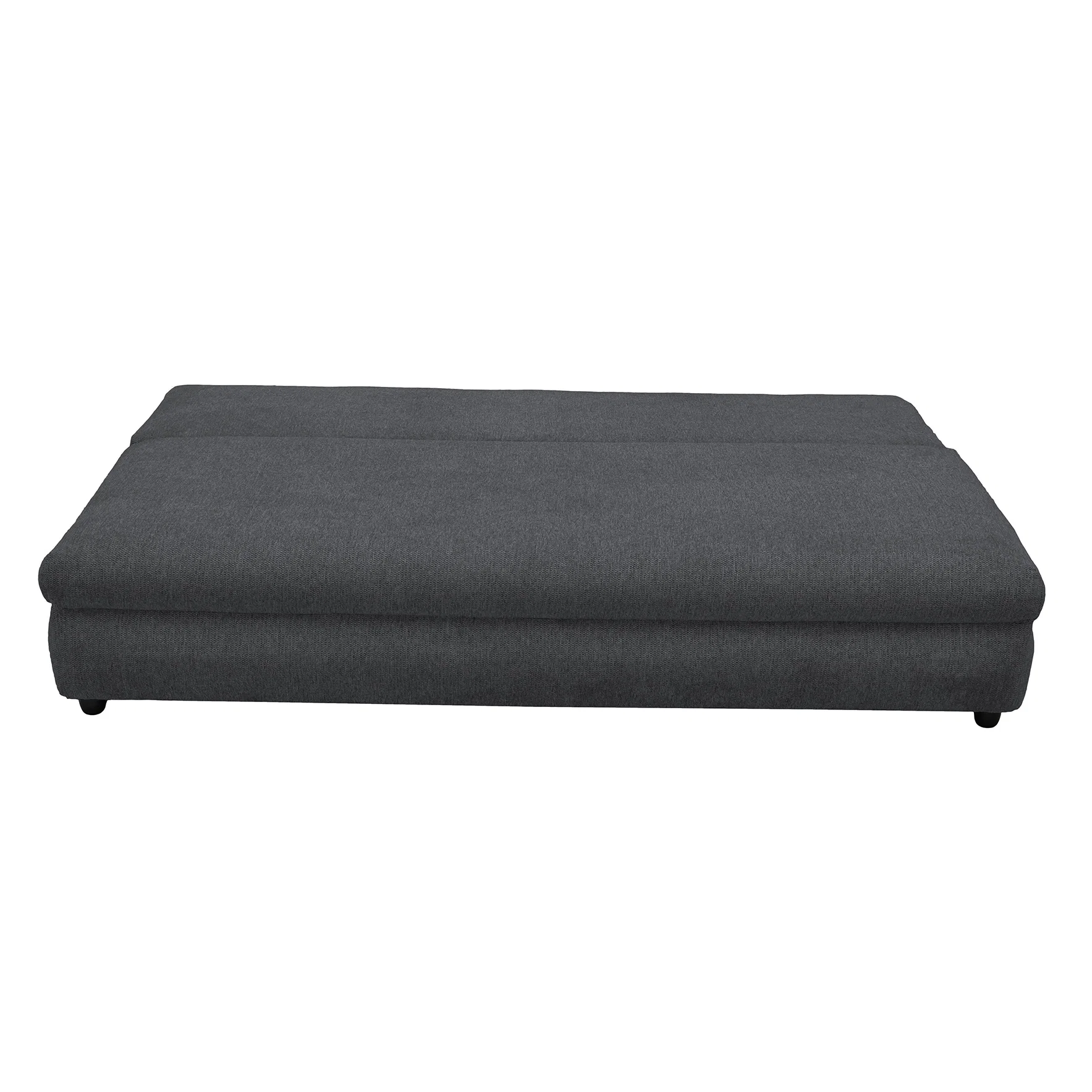 Canapea extensibila OLIMP, 3 locuri, cu arcuri si lada depozitare, bej inchis, 203x100x85 cm [2]