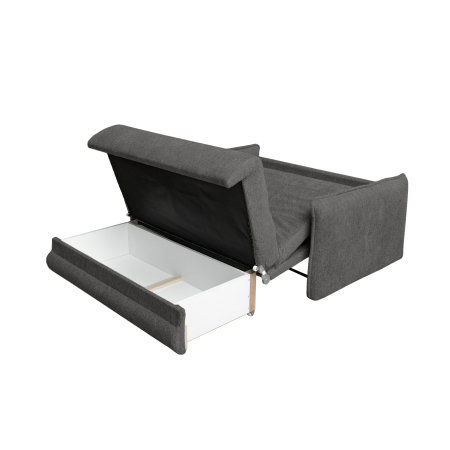 Canapea extensibila PARMA, 2 locuri, cu arcuri si lada depozitare, 145x110x90 cm [4]