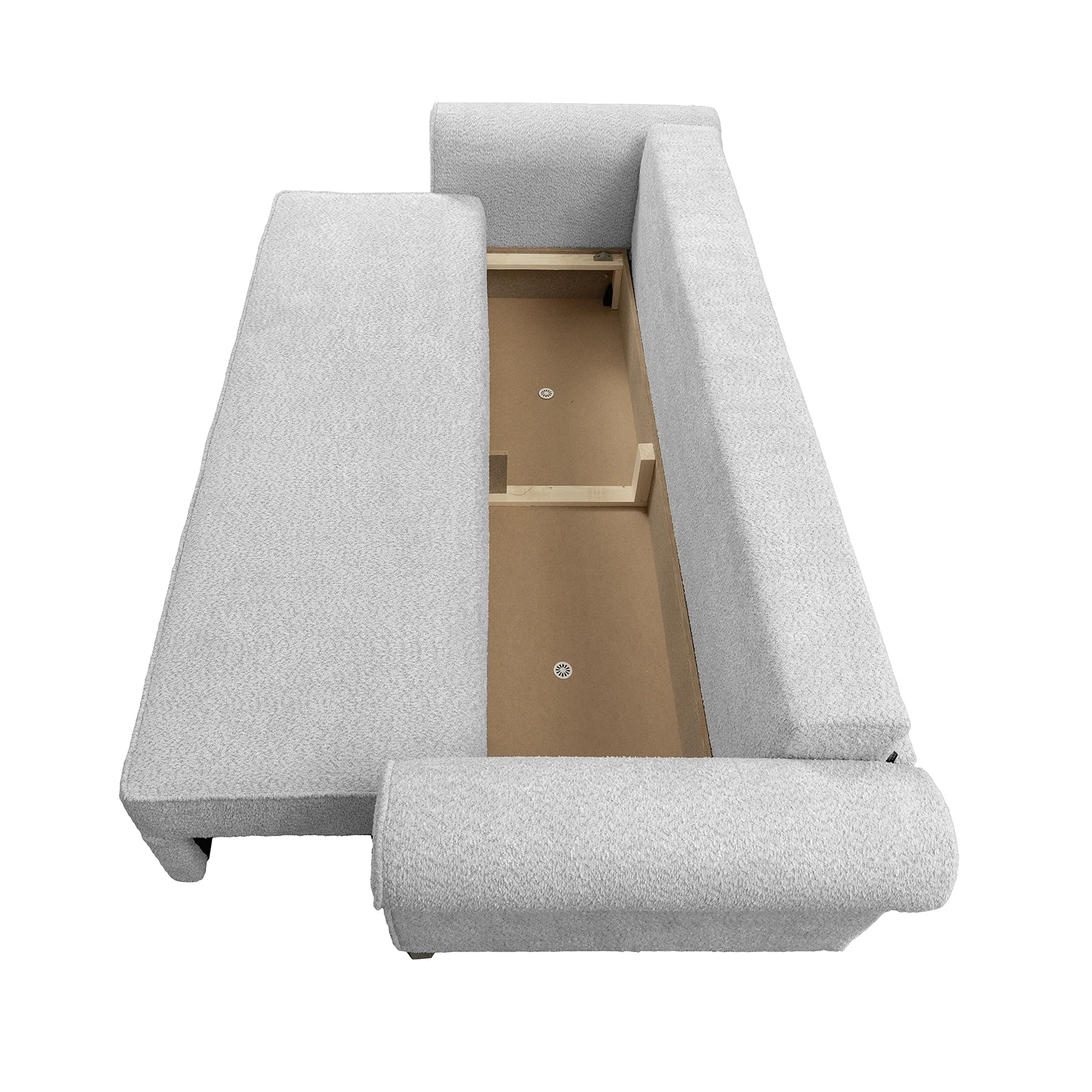 Canapea extensibila SARA N, 3 locuri, cu lada depozitare, 235x90x75 cm - ExpoMob [3]