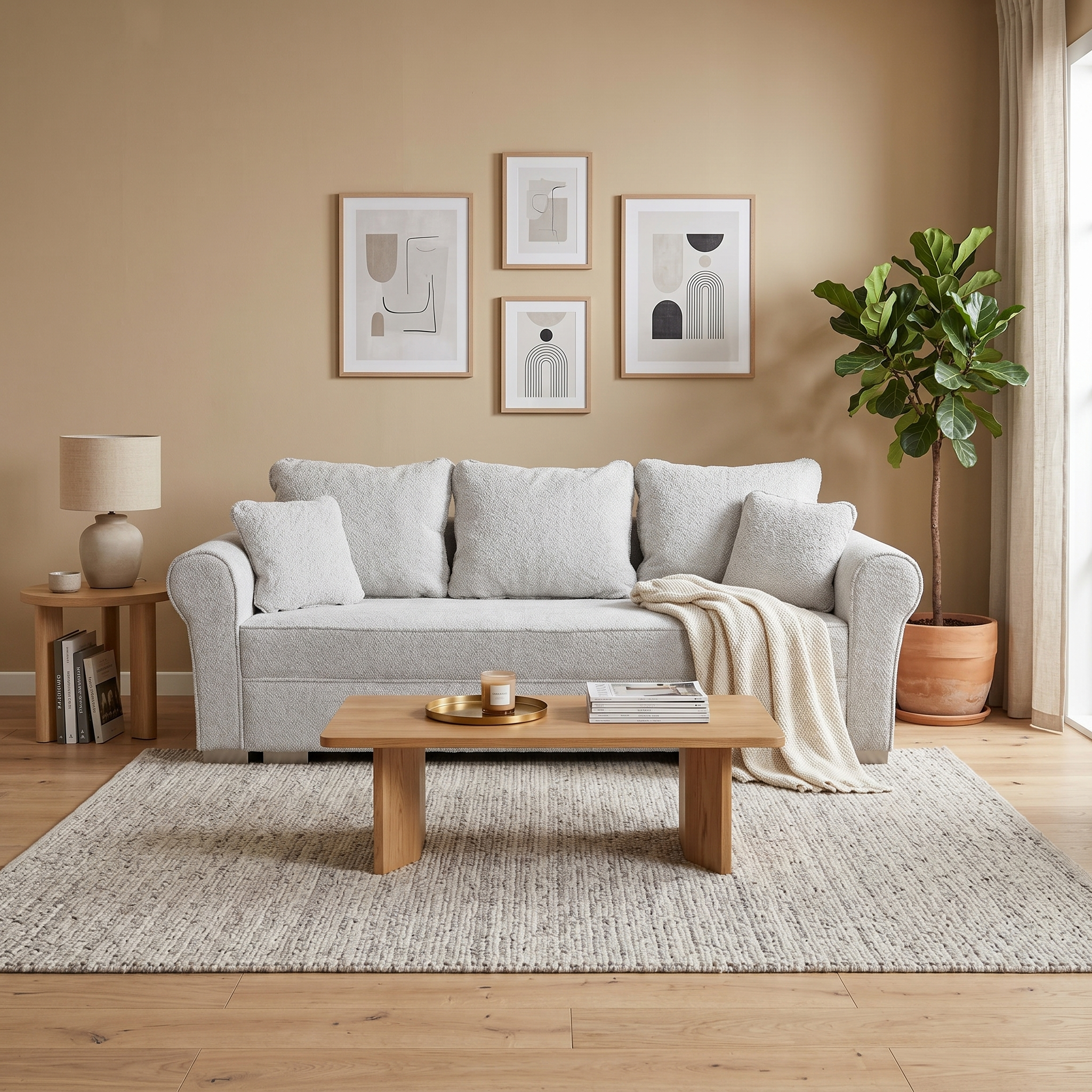 Canapea extensibila SARA N, 3 locuri, cu lada depozitare, 235x90x75 cm - ExpoMob [5]