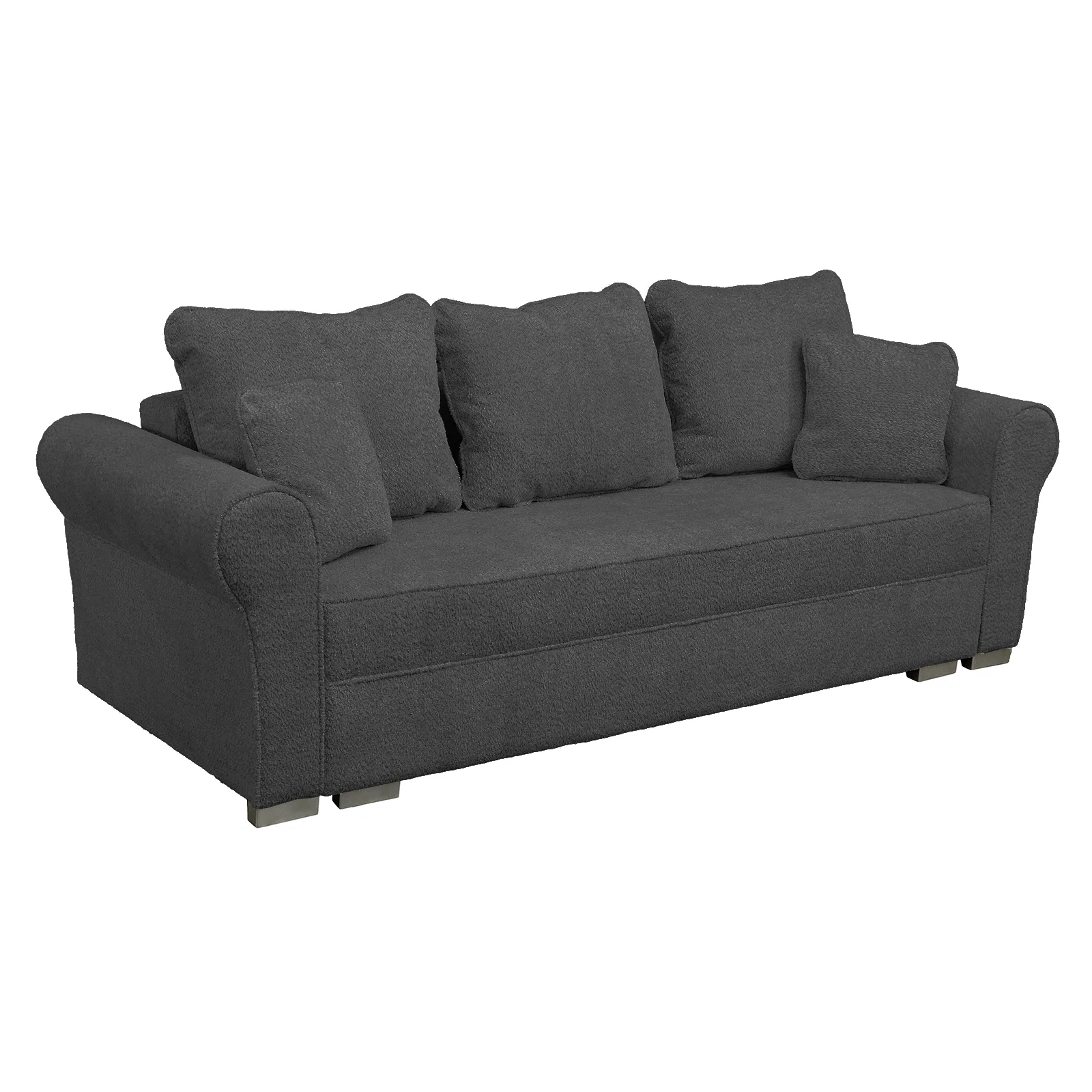 Canapea extensibila SARA N, 3 locuri, cu lada depozitare, 235x90x75 cm - ExpoMob [1]