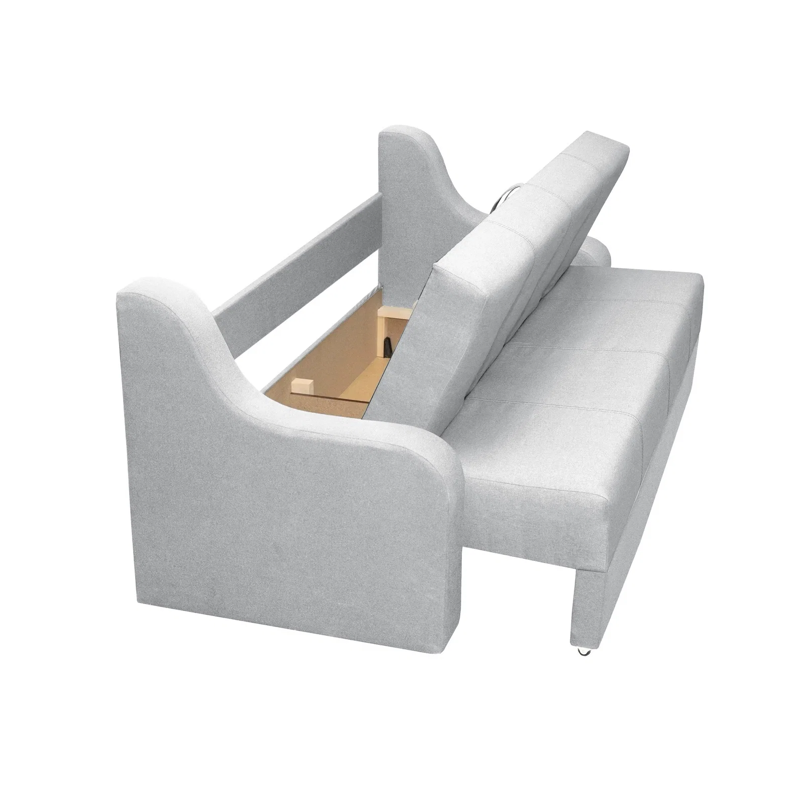 Canapea extensibila VALY II, 3 locuri, cu lada depozitare, 215x90x95 cm [3]