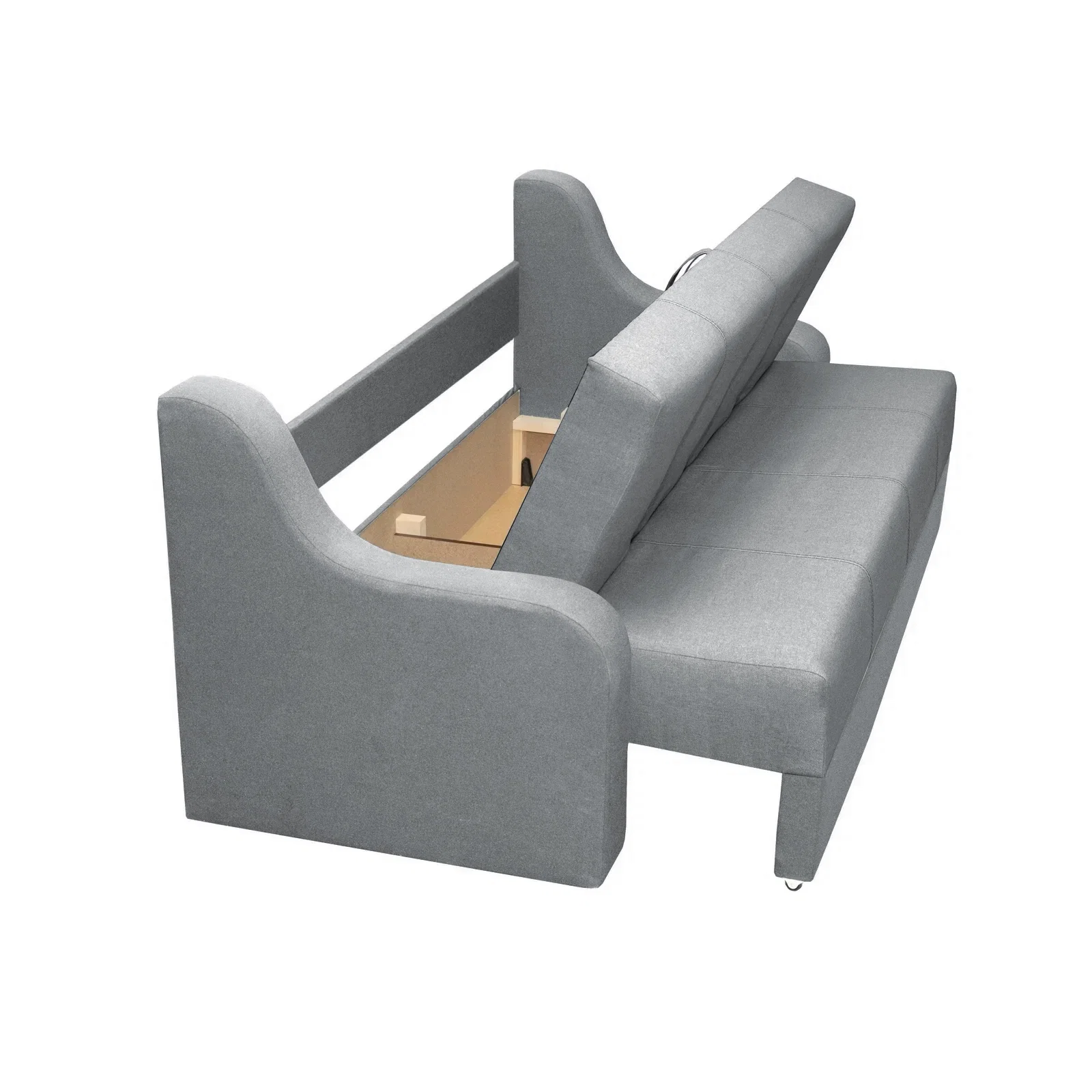 Canapea extensibila VALY II, 3 locuri, cu lada depozitare, 215x90x95 cm [3]