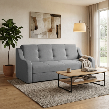 Canapea extensibila VALY II, 3 locuri, cu lada depozitare, 215x90x95 cm [1]