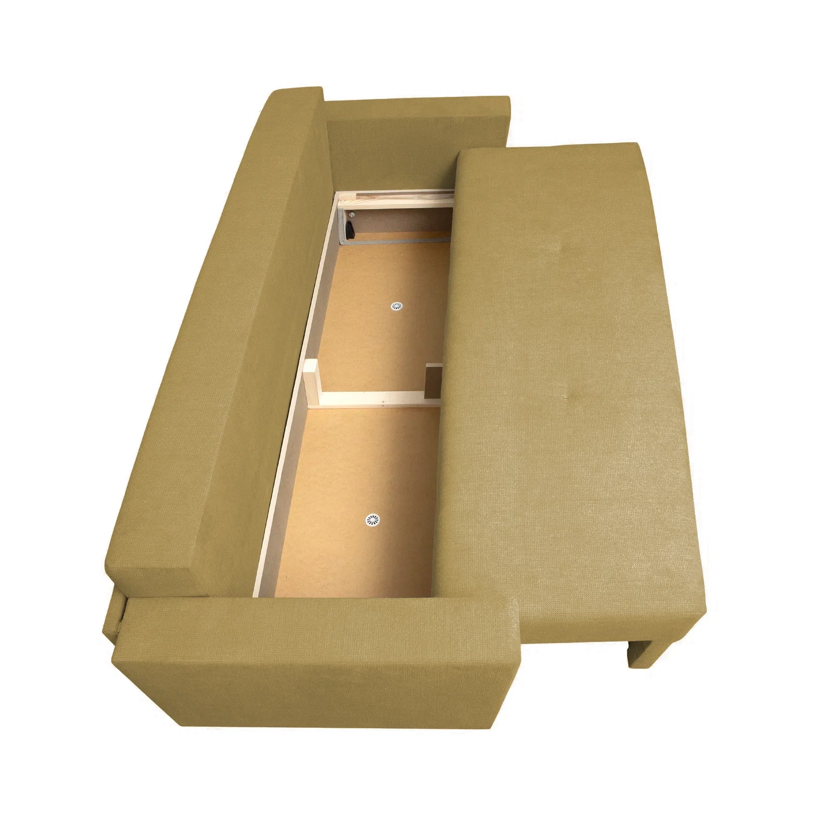 Canapea NICO 2 3L extensibila, 3 locuri, cu arcuri si lada depozitare, 220x90x75 cm - ExpoMob [2]