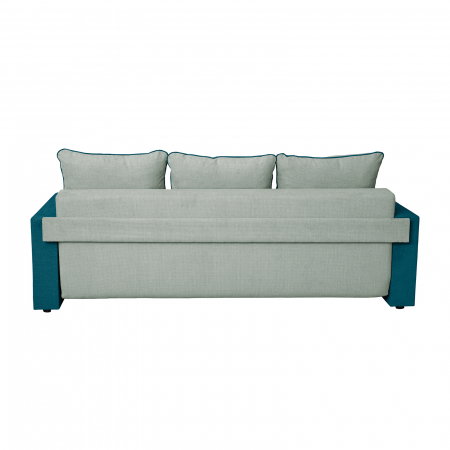 Canapea NICO 2 3L extensibila, 3 locuri, cu arcuri si lada depozitare, 220x90x75 cm - ExpoMob [1]