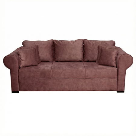 Produs în România - Canapea SEUL extensibila, 3 locuri, cu arcuri si lada depozitare, 250x105x100 cm - ExpoMob