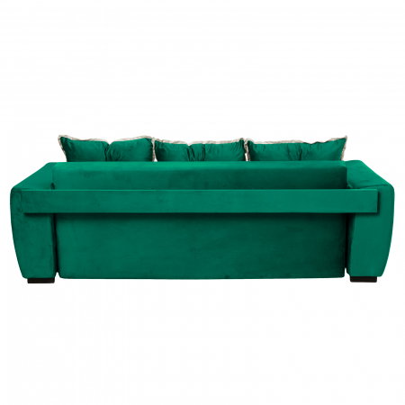 Canapea VERA extensibila, 3 locuri, cu arcuri si lada depozitare, 245x110x80 cm - ExpoMob [4]