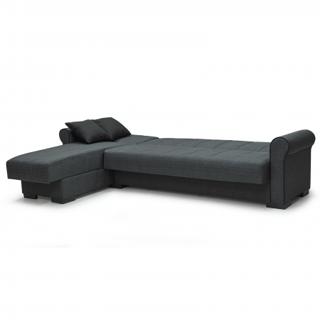 Coltar BORD extensibil, cu lada depozitare, colt interschimbabil, 280x165x84 cm - ExpoMob [3]