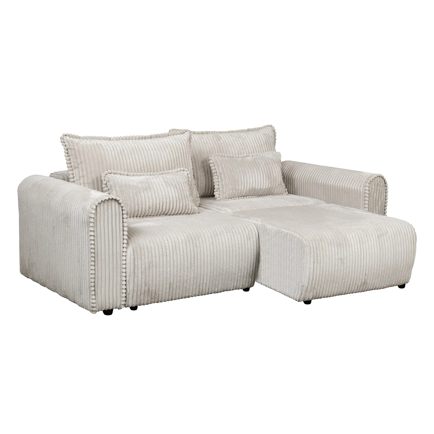 Coltar/Canapea extensibil BELLAGIO, cu arcuri si lada depozitare, colt interschimbabil, 250x125/165x95 cm [4]