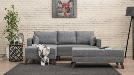 Coltar extensibil BELLA, colt stanga sau dreapta, 205x140x85 cm [3]