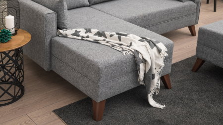 Coltar extensibil BELLA, colt stanga sau dreapta, 205x140x85 cm [6]