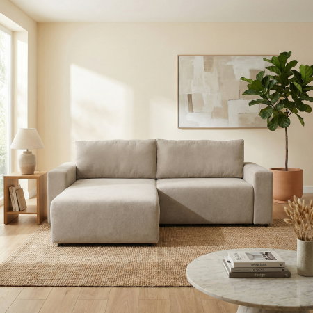 Coltar DALLAS ONE extensibil, cu lada depozitare, colt interschimbabil, 258x173x90 cm [5]