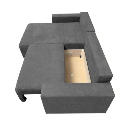 Coltar DALLAS ONE extensibil, cu lada depozitare, colt interschimbabil, 258x173x90 cm [3]