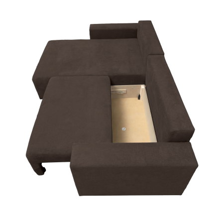 Coltar DALLAS ONE extensibil, cu lada depozitare, colt interschimbabil, 258x173x90 cm [3]