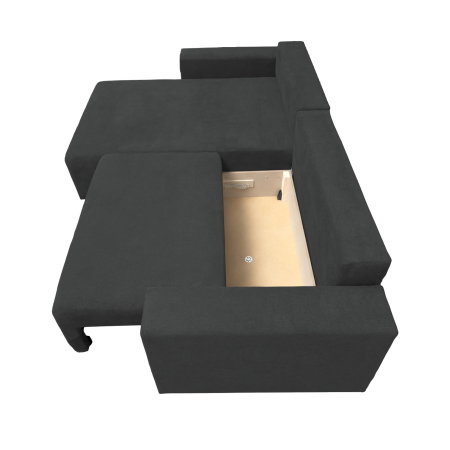 Coltar DALLAS ONE extensibil, cu lada depozitare, colt interschimbabil, 258x173x90 cm [3]