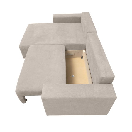 Coltar DALLAS ONE extensibil, cu lada depozitare, colt interschimbabil, 258x173x90 cm [3]