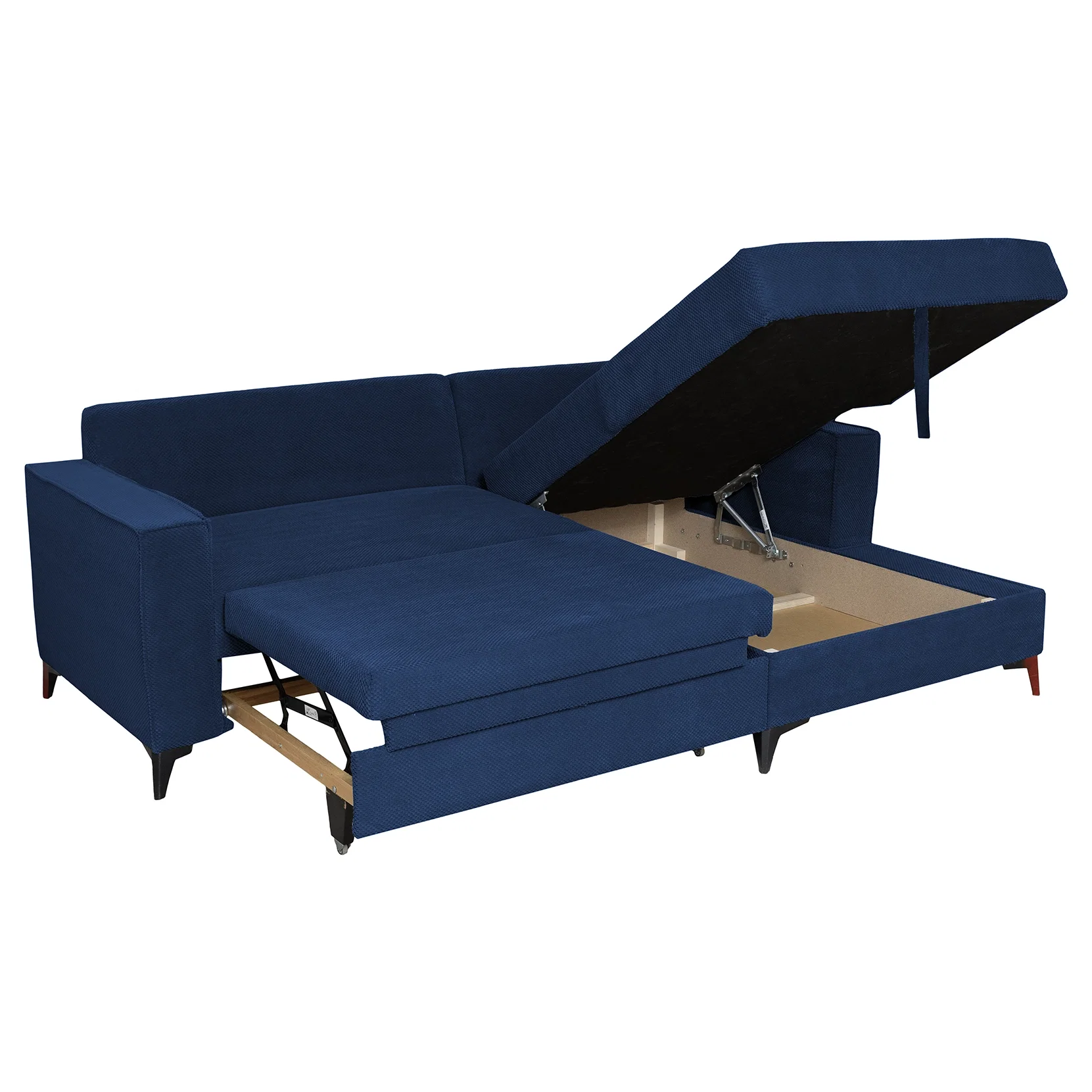Coltar extensibil FREDERIC, cu arcuri si lada depozitare, colt dreapta sau stanga, 235x160x95 cm [5]