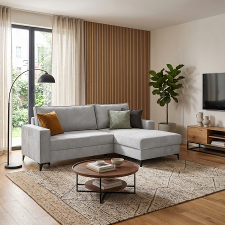 Coltar extensibil FREDERIC, cu arcuri si lada depozitare, colt dreapta sau stanga, 235x160x95 cm [1]