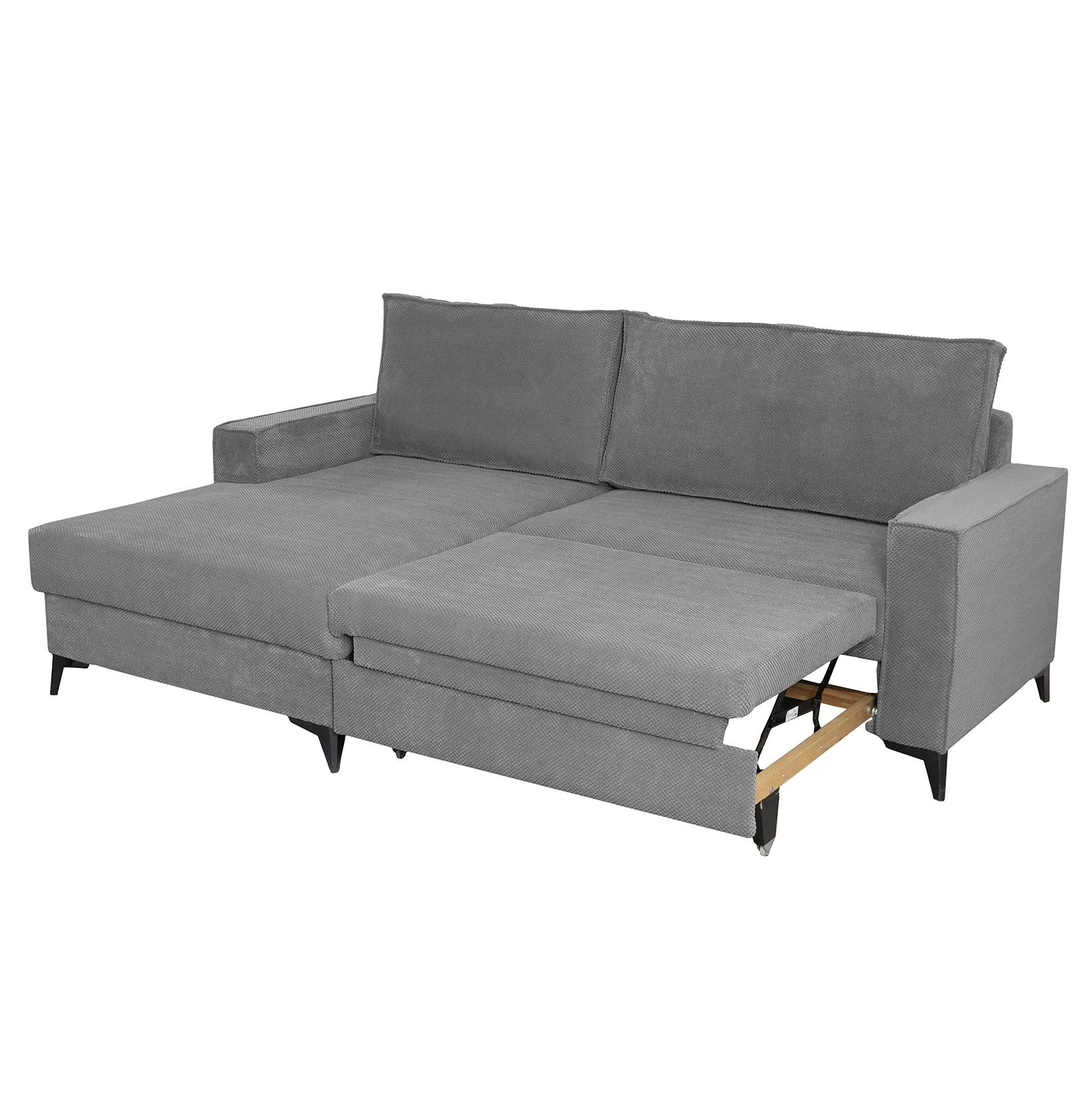 Coltar extensibil FREDERIC, cu arcuri si lada depozitare, colt dreapta sau stanga, 235x160x95 cm [3]