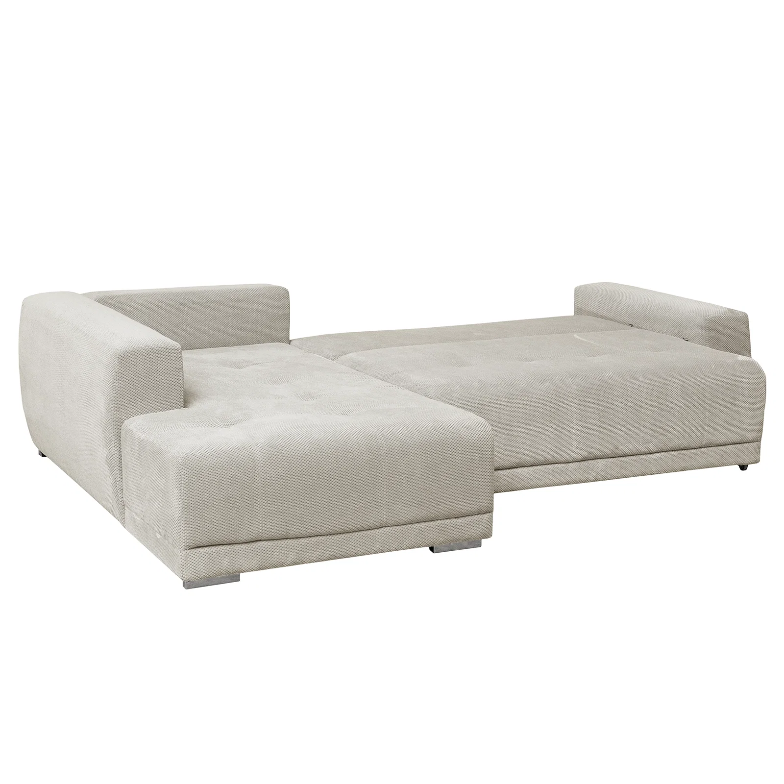 Coltare Moderne - Coltar extensibil MARIBO LC, cu arcuri si lada depozitare, colt stanga sau dreapta, 282x205x92 cm